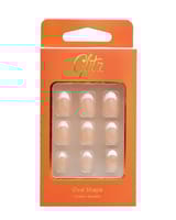 Glitz Nails Oval - 14 French Pink
