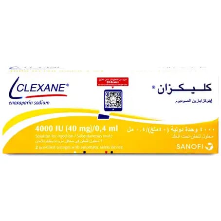 Clexane 4000 IU/0.4ml Pre-Filled Syringe