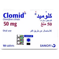 Clomid 50 mg Tablet 10pcs