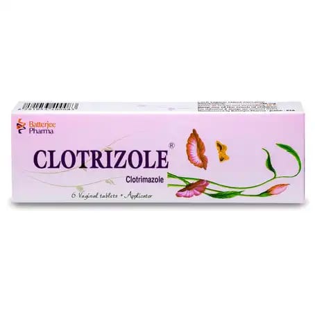 Clotrizole 0.1 gm Vaginal Tablet 6pcs