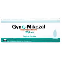 Gyno-Mikozal 200 mg Vaginal Ovule 7pcs