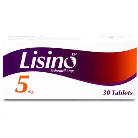Lisino 5 mg Tablet 30pcs