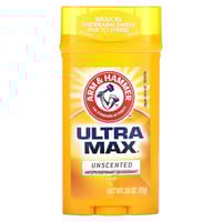 A&H UMAX DEODORANT FRESH SOLID UNSCENTED OVAL 2.6oz/73GM