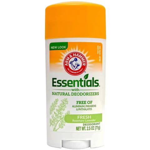 A&H DEODORANT ESSENTIALS FRESH 2.5oz/71GM