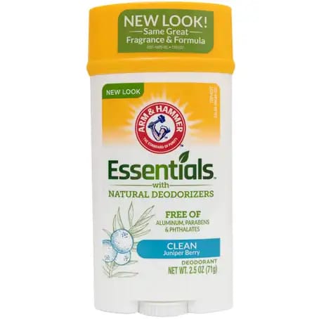 A&H DEODORANT ESSENTIALS CLEAN WIDE 2.5.oz/71GM