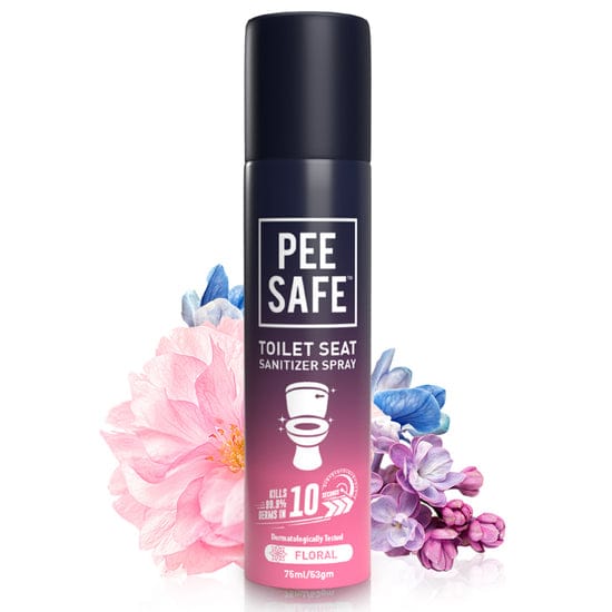 Pee Safe Toilet Seat Spray Floral 75Ml