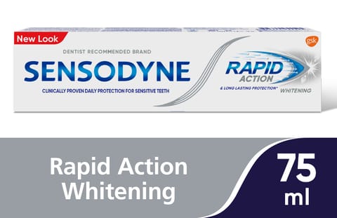 Rapid Action Toothpaste, 75Ml