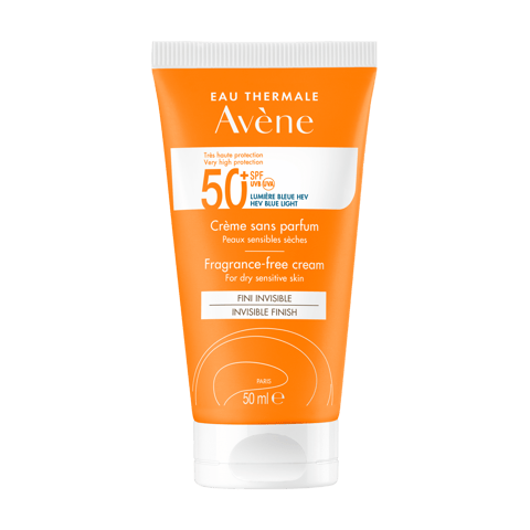 Avene Sun Care Cream SPF 50+ Fragrance Free