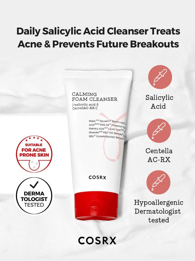 COSRX AC COLLECTION CALMING FOAM CLEANSER