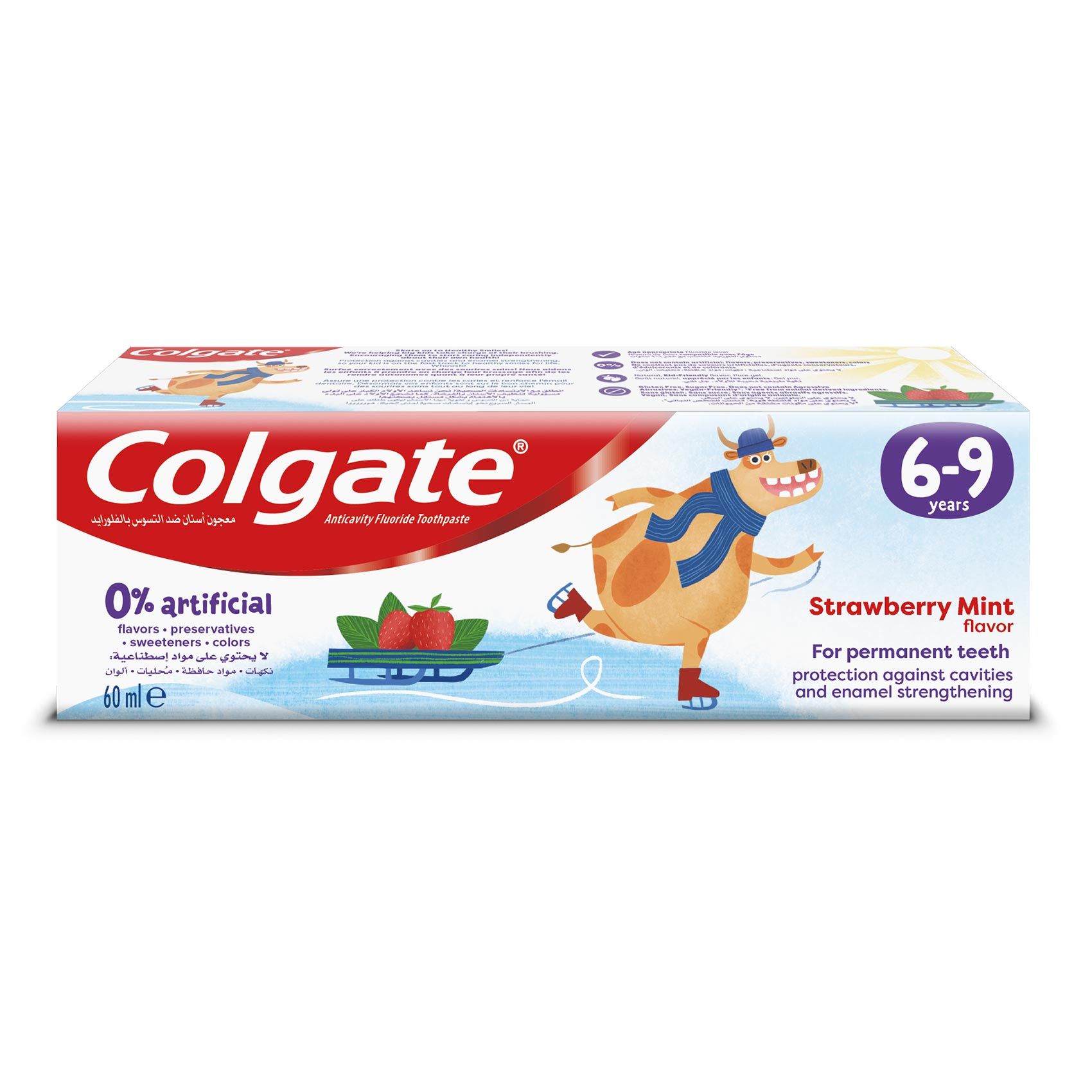 Colgate TP Kids 6-9 Strawberry 60ml