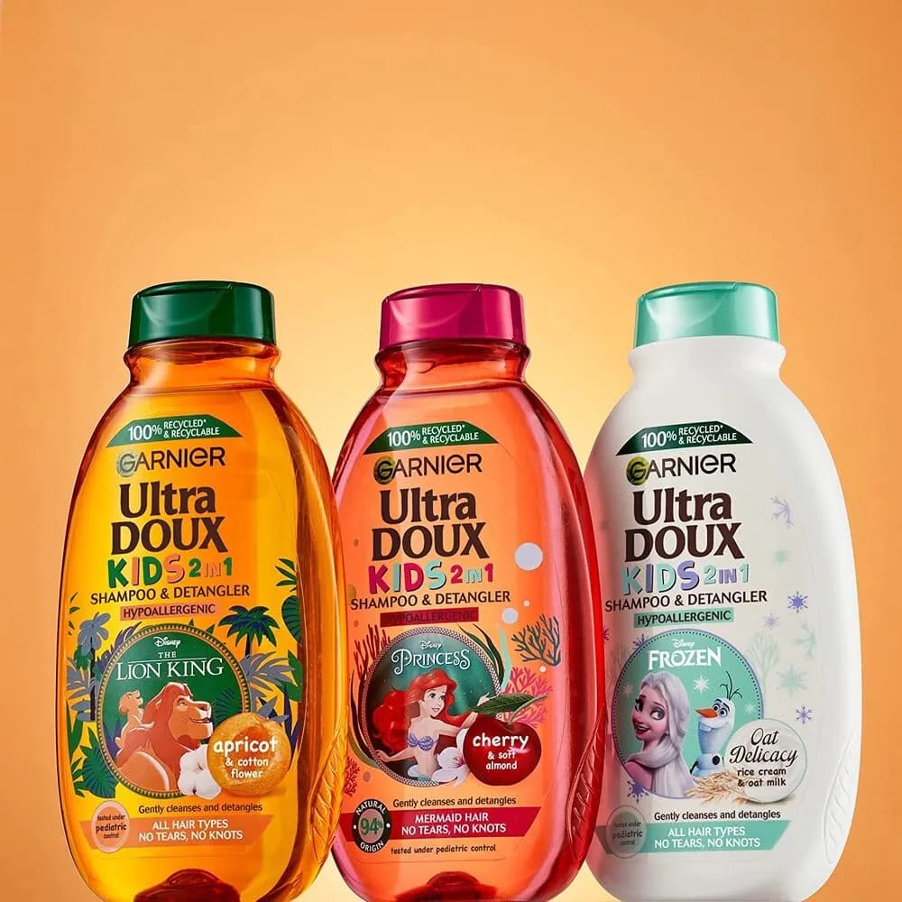 Ultra Doux Kids 2n1 Apricot Det Shampoo