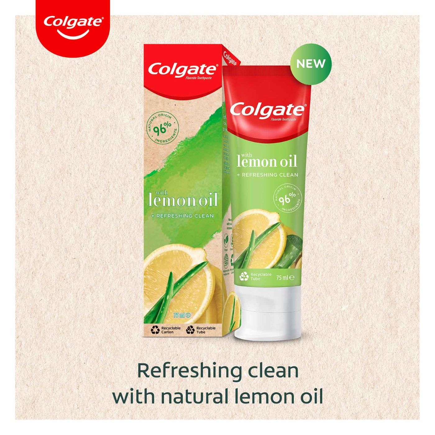 Colgate TP natural lemon 75ml