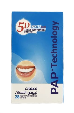 5D White Plus Teeth Whitening Strips 28