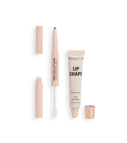 MR Lip Shape Lip Kit# Warm Nude