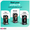 Kotex Antibacterial Panty Liners, 99% Protection from Bacteria Growth, Long Size, 20 Daily Panty Liners
