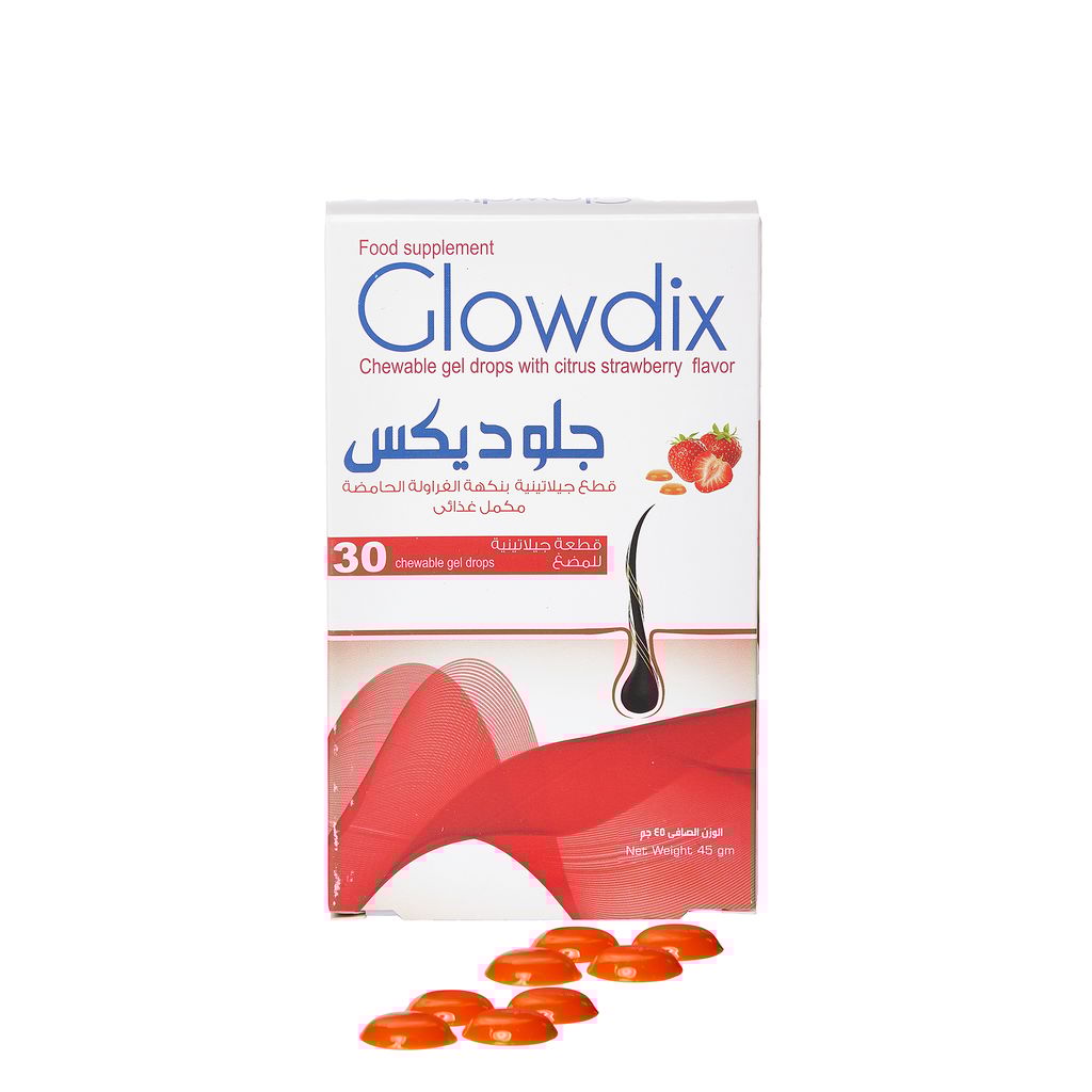 سوليندا جلوديكس قطع جيلاتينية للمضغ 30