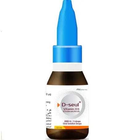 D-Seul Vitamin D 2000 I.U 10 ml Oral Solution Drops