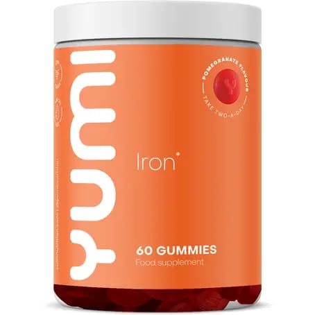 Yumi Nutrition Iron 60 Pomegranate Gummies