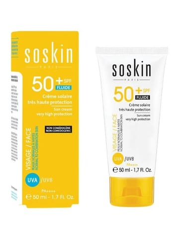 SOSKIN Sun Cream Very High Protection Spf50+ 50 ml