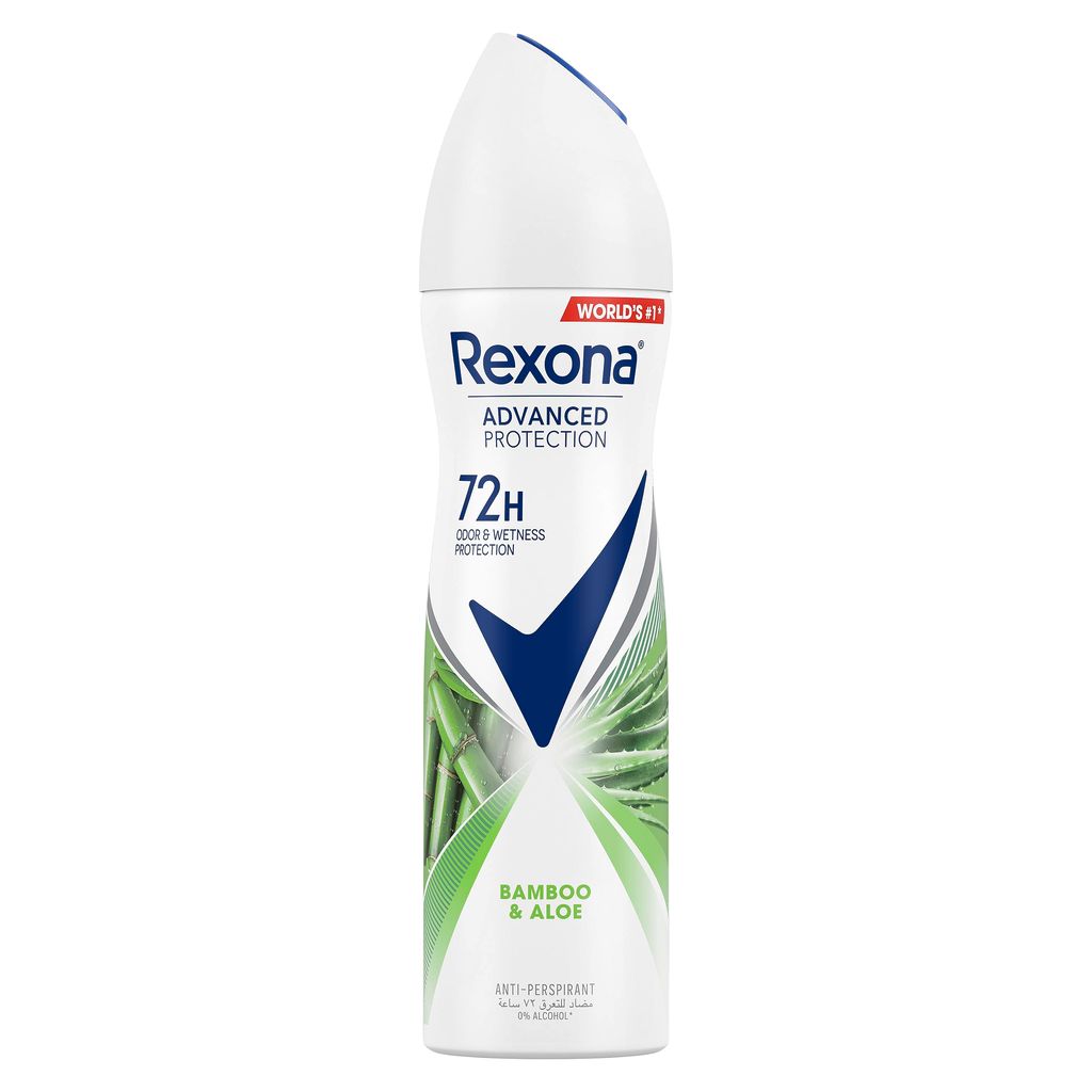 REXONA Women Antiperspirant Deodorant Bamboo Dry 150Ml