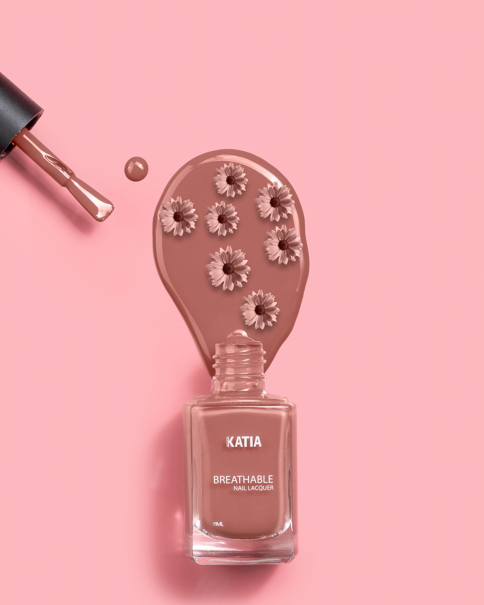 Katia Nail Polish Breath Your Nails# K07