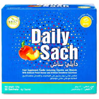NHS Daily Sach 30 Peach Sachets