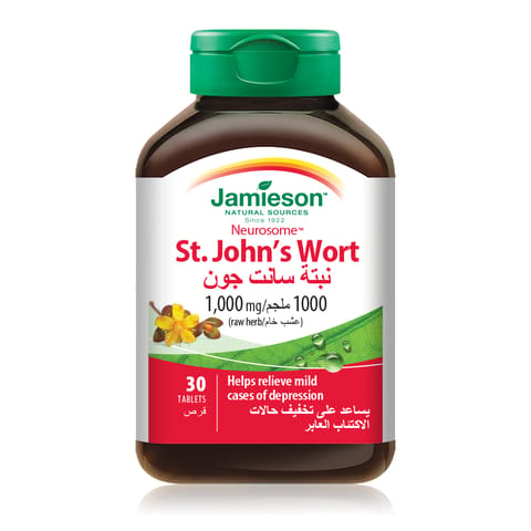 Jamieson St. John's Wort 1000 mg 30 Tablets