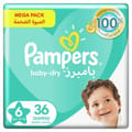 Premium Care Diapers, Size 6, 13+ kg, 36 Diapers