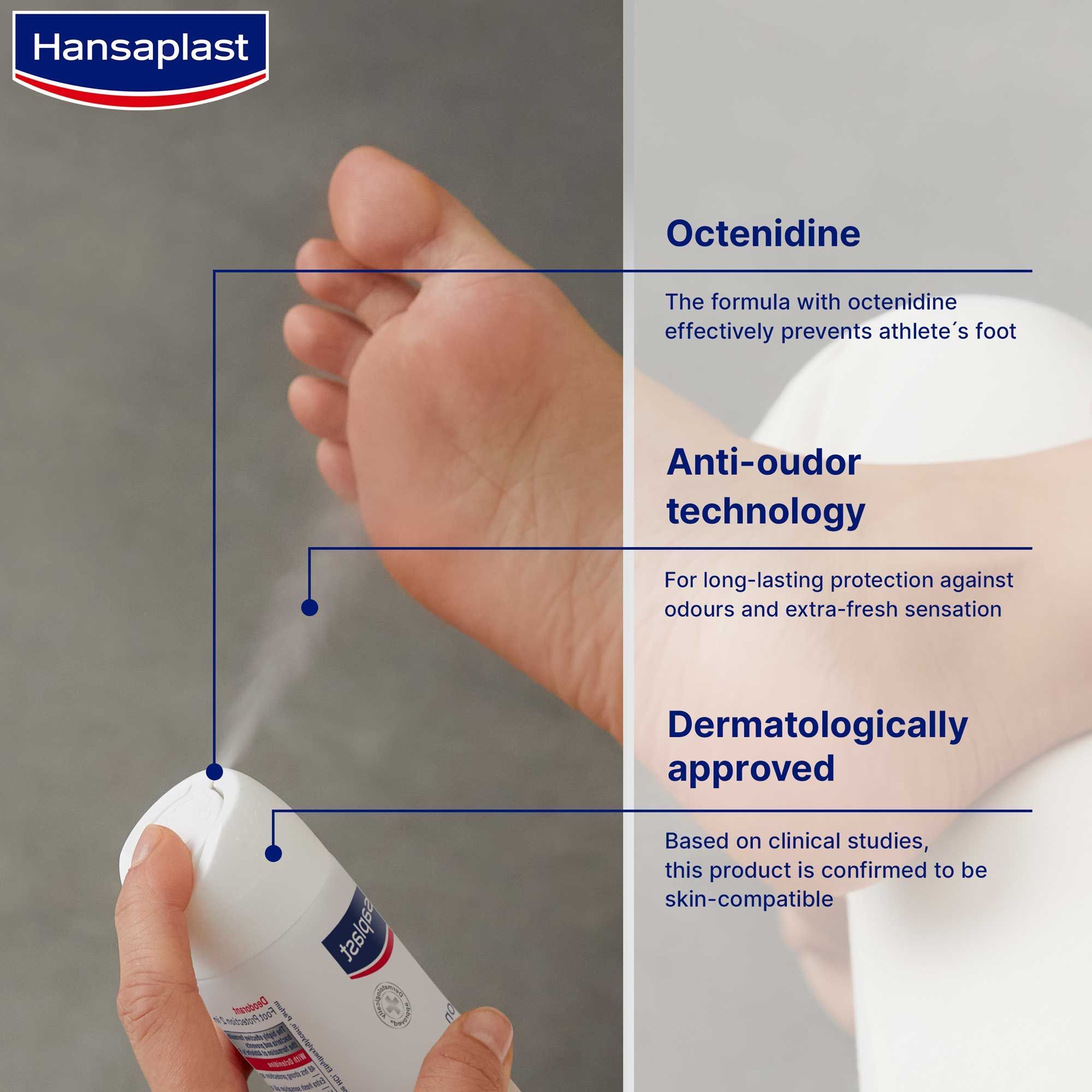 Foot Protection 2in1 Deo Antibacterial Spray, 150ml
