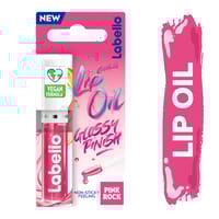 LABELLO Lip Oil, Moisturising Lip Care, Pink Rock, 5.5 ml
