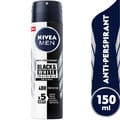 Anti-perspirant Black & White Invisible Original Deodorant Spray For Men 150 ml