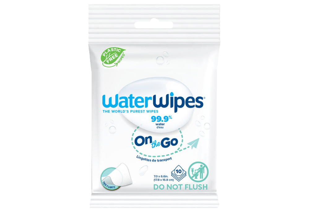 Water Wipes On Go Plastic Free 10 PCS