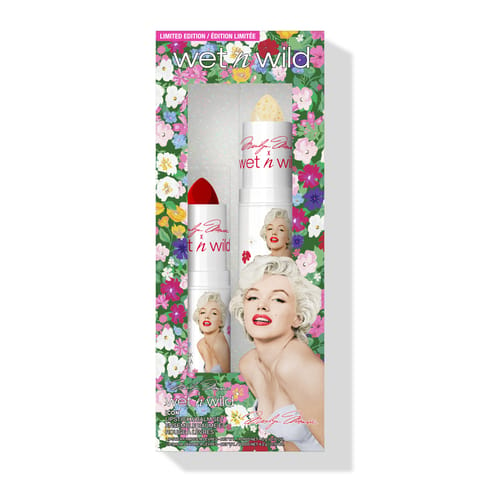 WnW Marilyn Monroe Lipstick & Balm Set