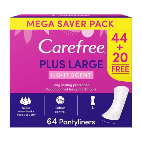 Large Pantyliners Pack Of 64 Pcs
