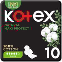 kotex Maxi Super Natural 10 Sanitary Pads