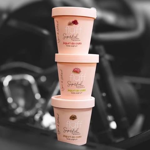 FLUFF Body Yogurt - Raspberries & Almonds