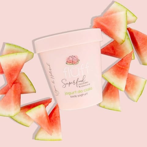 FLUFF Body Yogurt - Raspberries & Almonds