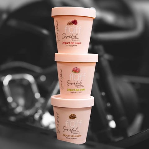FLUFF Body Yogurt - Raspberries & Almonds