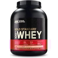 ON Optimum Nutrition Gold Standard 100% Whey 73 Servings Vanilla Ice Cream Powder 5 Lb