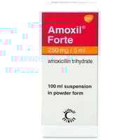 Amoxil Forte 250mg/5ml Syrup