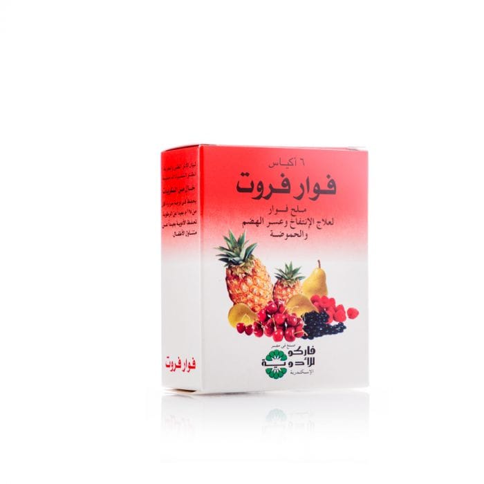 فوار فروت 6 أكياس فوارة