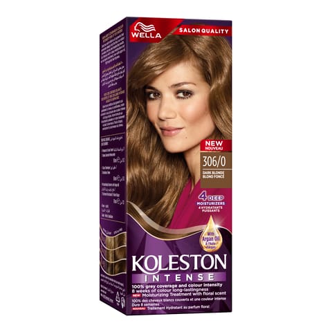 Olia, 4.0 Dark Brown, No Ammonia Permanent Haircolor, with 60% Oils