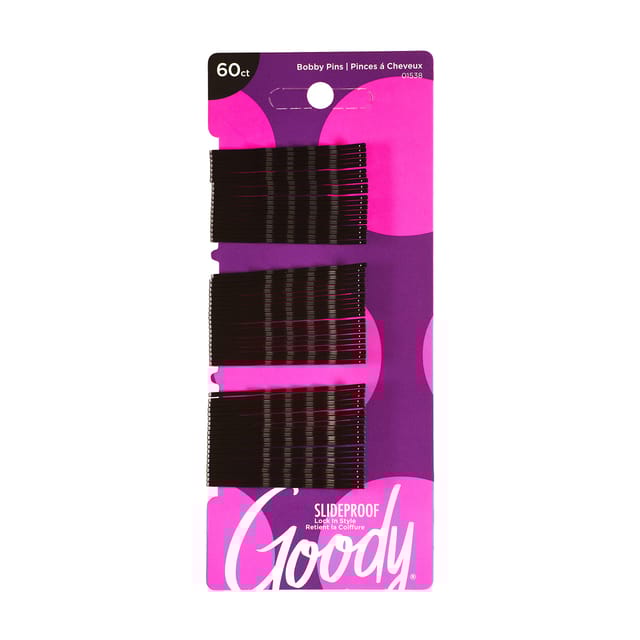 Goody Bobby Pins Black 60 CT - GD01538 Goody Bobby Pins Black 60 CT - GD01538