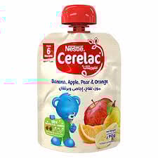 Cerelac Puree 4 Fruits 90g +6Months