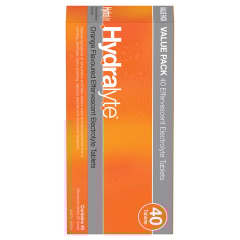 Hydralyte (VP) Eff Tab  Orange 40S
