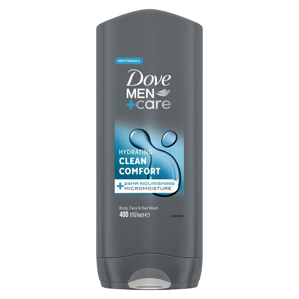 Dove M+C Clean Comfort  Showe Gel 400Ml