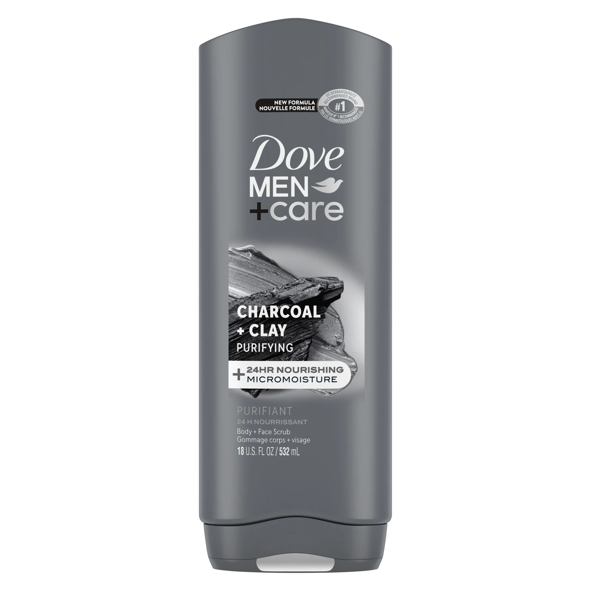 Dove M+C Charccoal +Clay Showe Gel 400Ml