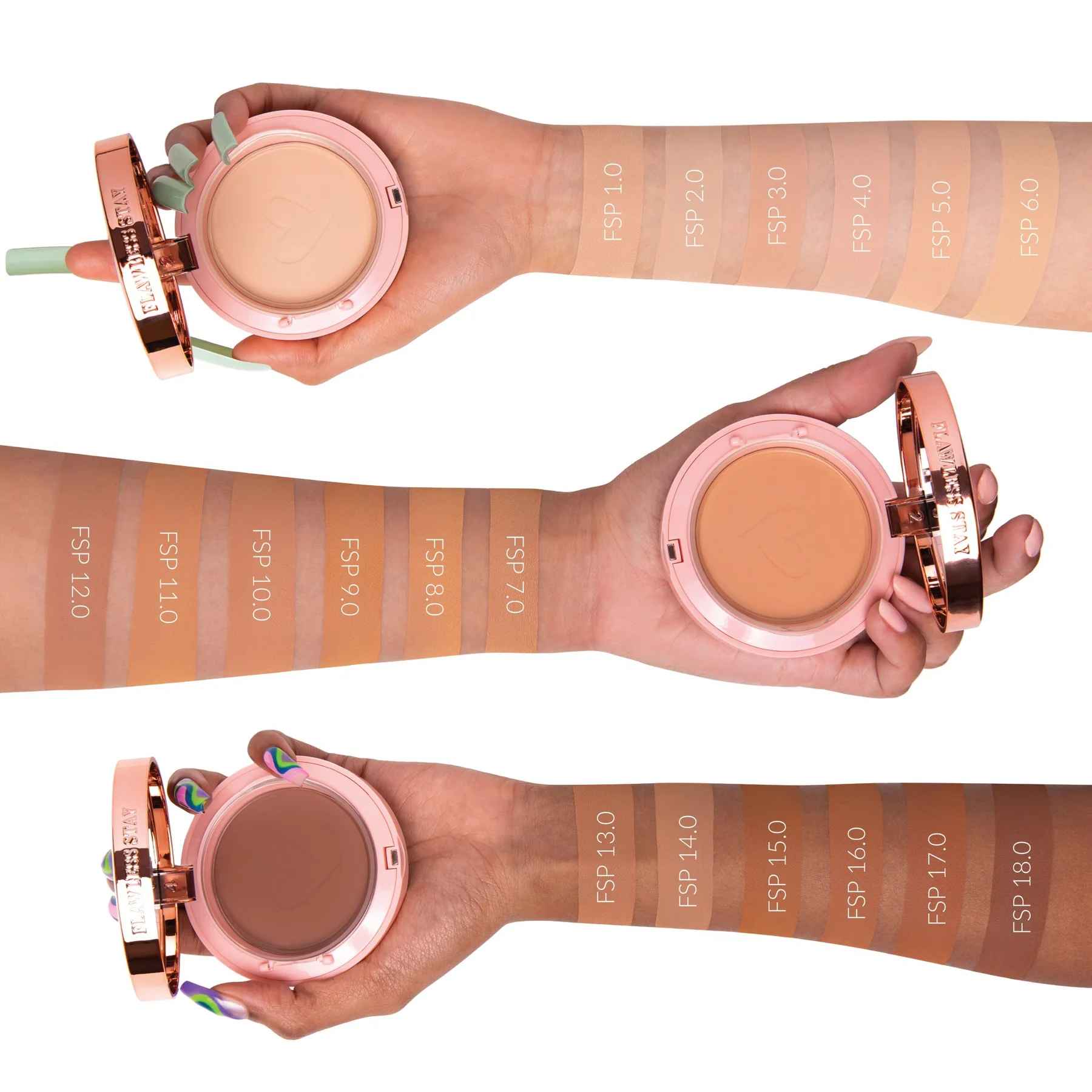 Beauty Creations Flawless Powder Foundation - FSP8.0