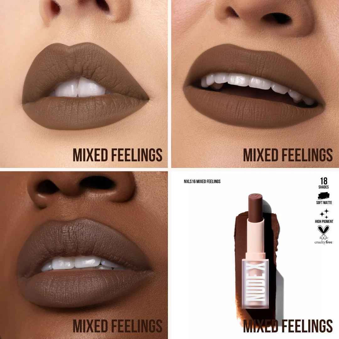 Beauty Creations Nude X Matte Lipstick - Mixed Feeling