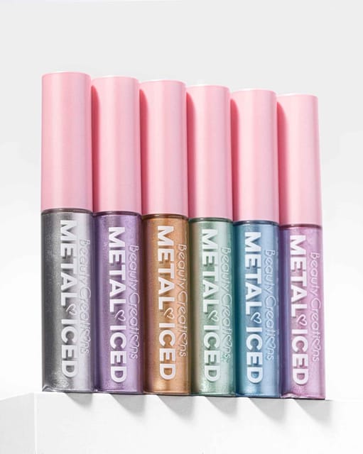 Beauty Creations Metal-Iced Liquid Liners - Silver Dollar